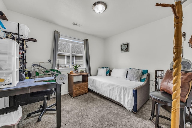 161 E 27th St S, Ogden, UT 84401 - bedroom with carpet flooring and an office area