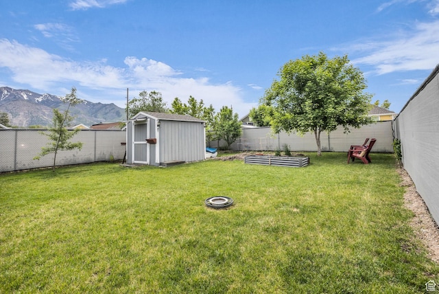 161 E 27th St S, Ogden, UT 84401 - view of yard featuring a mountain view and a garden