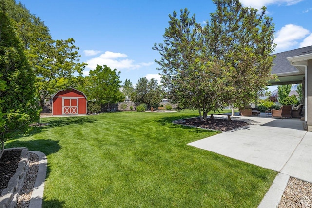 3498 W Harvestwood Ln S, Riverton, UT 84065 - view of green lawn featuring a patio and an outdoor hangout area