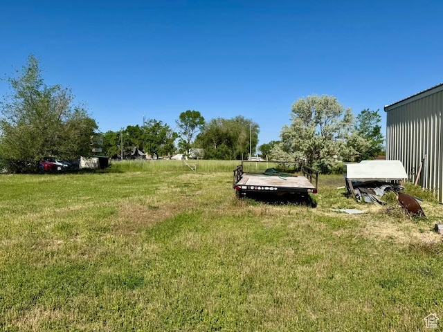 30 E 300 S, Fillmore, UT 84631 - view of green lawn with a deck