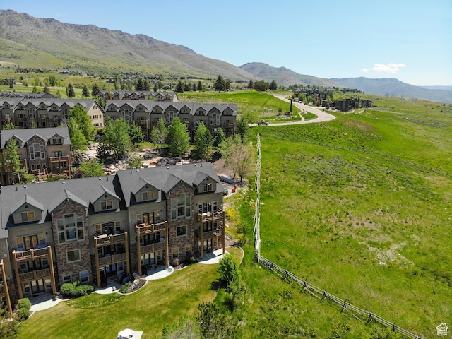 5063 E Lakeview Dr Unit 1001, Eden, UT 84310 - aerial view of a mountain backdrop