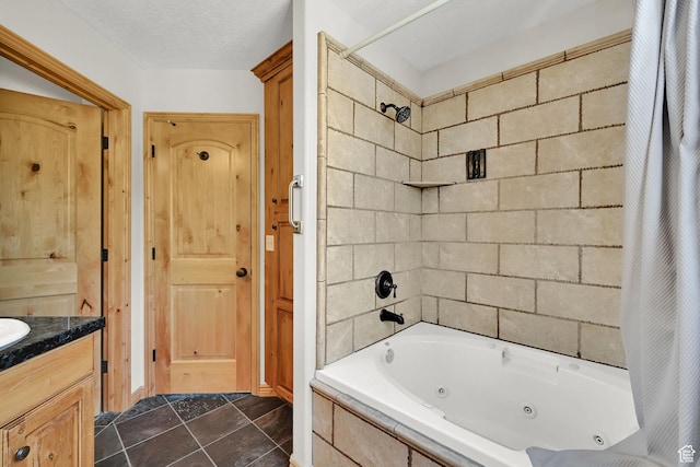5063 E Lakeview Dr Unit 1001, Eden, UT 84310 - full bath featuring a combined bath / shower with jetted tub and vanity
