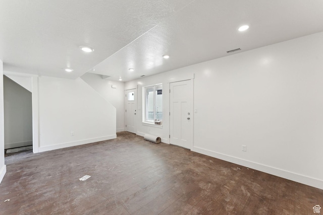 1615 N Angel St Unit D, Layton, UT 84041 - below grade area featuring wood finished floors and recessed lighting