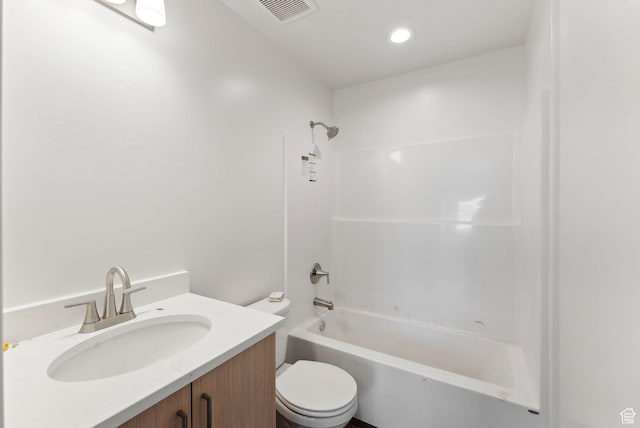 1615 N Angel St Unit D, Layton, UT 84041 - bathroom featuring vanity, bathing tub / shower combination, and recessed lighting