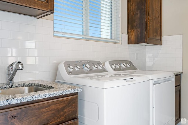 2738 W 270 N, Hurricane, UT 84737 - laundry room featuring cabinet space and independent washer and dryer