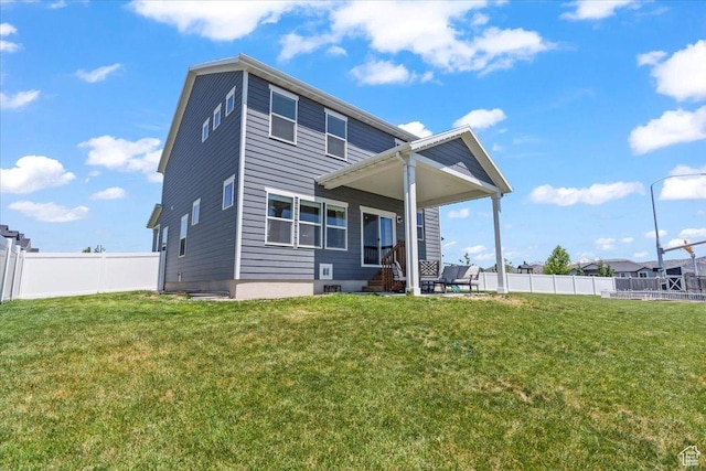 742 E Stonebriar Dr, Eagle Mountain, UT 84005 - back of property with entry steps