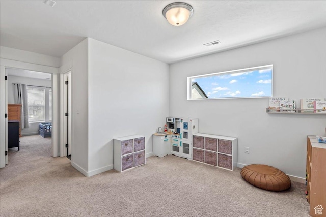 742 E Stonebriar Dr, Eagle Mountain, UT 84005 - rec room featuring healthy amount of natural light, carpet, and baseboards