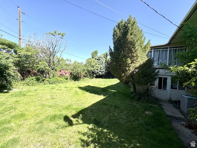 776 S Cherry Dr W, Orem, UT 84058 - view of green lawn with cooling unit