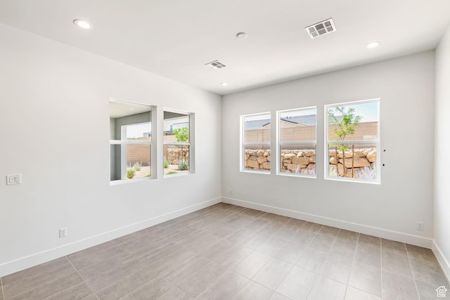 705 W Emerald Point Dr, St George, UT 84790 - empty room with baseboards and recessed lighting