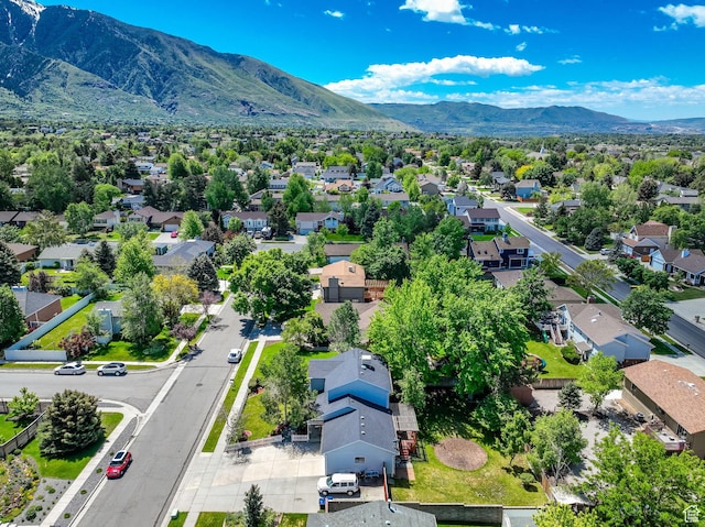 10132 S Kalinda Dr, Sandy, UT 84092 - aerial perspective of suburban area with mountains