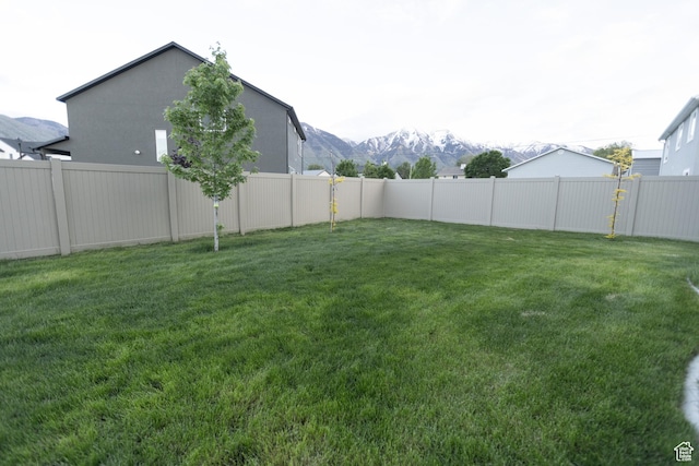 172 N 200 E, Salem, UT 84653 - view of yard featuring a mountain view