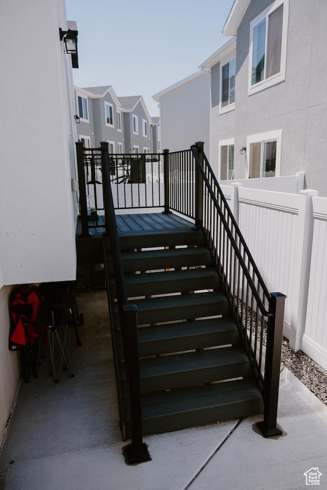 1859 N Blue Iris Ave Unit 1078, Tooele, UT 84074 - staircase with a residential view