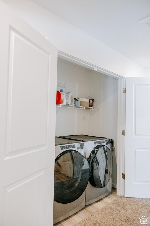 1859 N Blue Iris Ave Unit 1078, Tooele, UT 84074 - laundry room featuring washing machine and clothes dryer