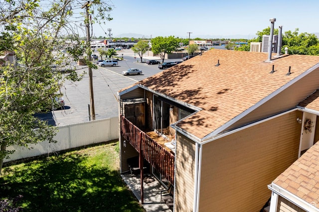 870 N 160 W Unit 3, Orem, UT 84057 - exterior view of roof with shingles and mountains