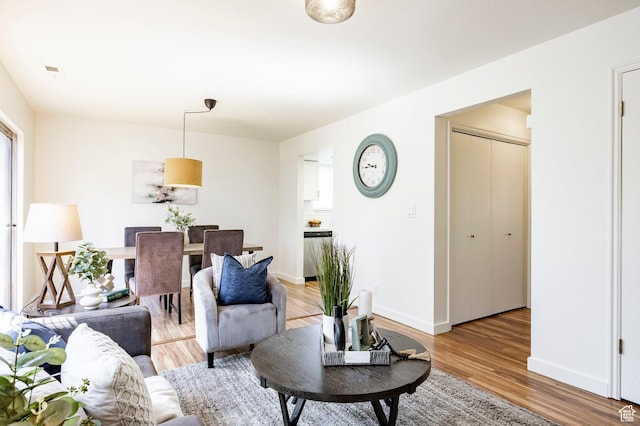870 N 160 W Unit 3, Orem, UT 84057 - living area with light wood-type flooring and baseboards