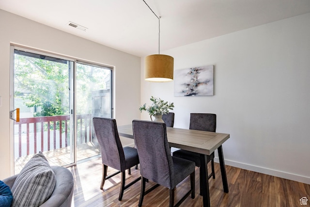 870 N 160 W Unit 3, Orem, UT 84057 - dining space featuring wood finished floors and baseboards