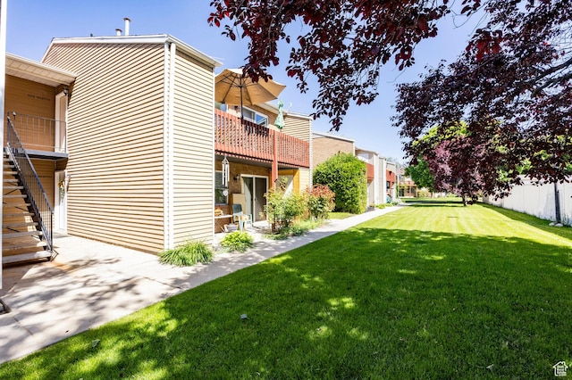 870 N 160 W Unit 3, Orem, UT 84057 - view of yard with stairs