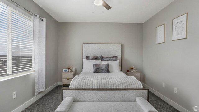 156 W Springview Dr Unit 505, Saratoga Springs, UT 84045 - bedroom featuring carpet, multiple windows, and baseboards