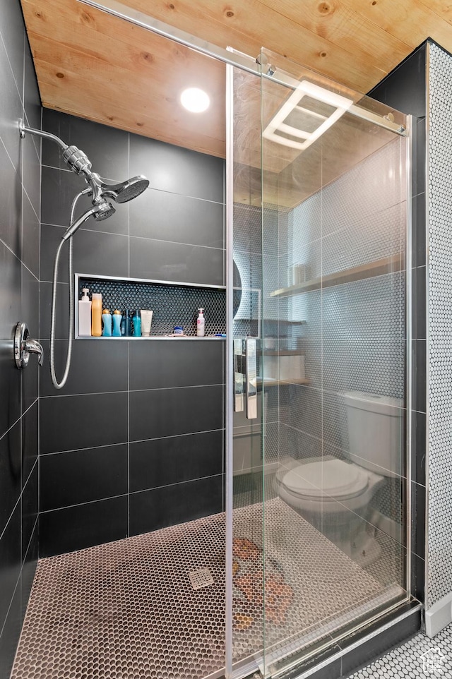 1616 E Waters Ln, Sandy, UT 84093 - bathroom with a shower stall and toilet