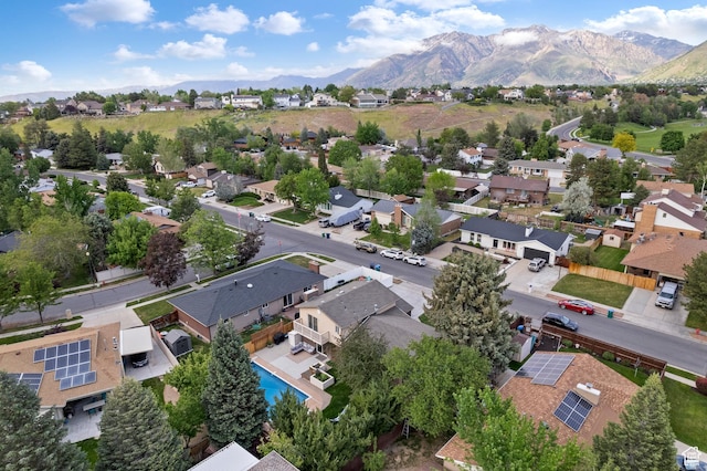 1616 E Waters Ln, Sandy, UT 84093 - aerial perspective of suburban area with mountains
