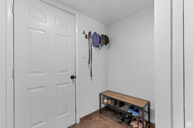 1616 E Waters Ln, Sandy, UT 84093 - mudroom with baseboards and tile patterned flooring