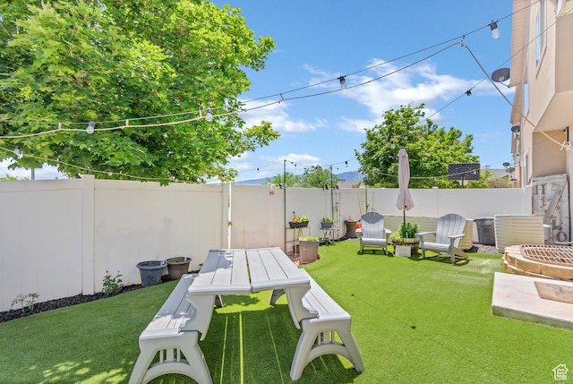 1038 N Plaza Dr, Richfield, UT 84701 - view of yard