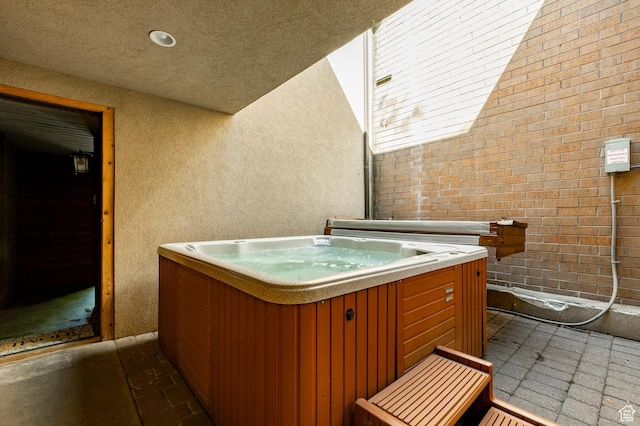 1672 Captain Molly Dr Unit 330, Park City, UT 84060 - view of patio featuring a hot tub