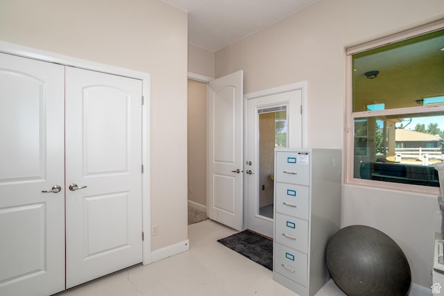 814 N High Ground Dr, Dammeron Valley, UT 84783 - foyer featuring baseboards and healthy amount of natural light