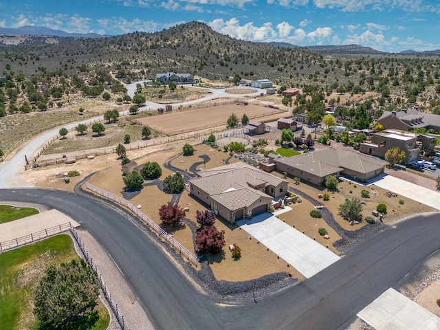 814 N High Ground Dr, Dammeron Valley, UT 84783 - aerial perspective of suburban area featuring mountains