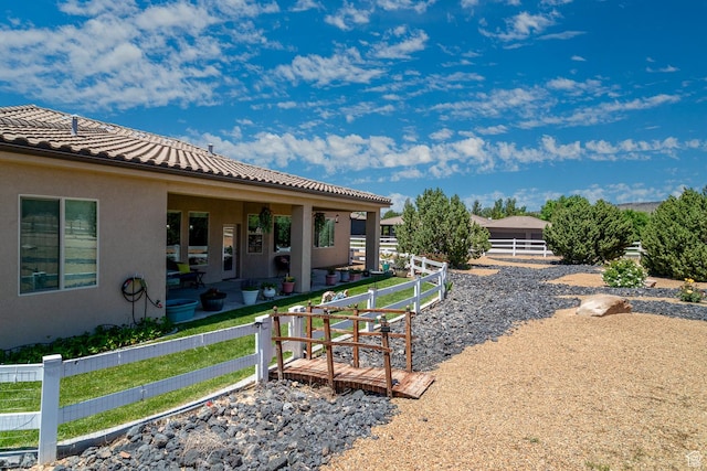 814 N High Ground Dr, Dammeron Valley, UT 84783 - view of yard featuring a patio area
