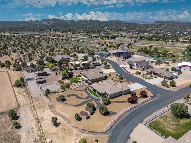 814 N High Ground Dr, Dammeron Valley, UT 84783 - bird's eye view of a mountain backdrop