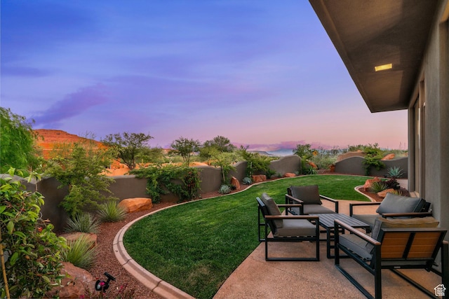 2549 W Sinagua Trl Unit 26, St George, UT 84770 - view of yard featuring a patio area