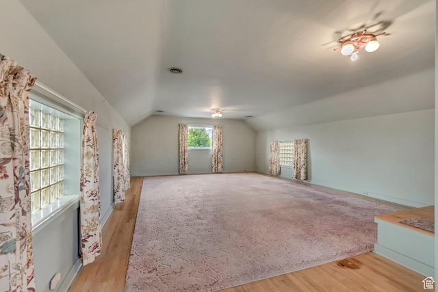 687 N Main St, Spanish Fork, UT 84660 - additional living space featuring lofted ceiling, wood finished floors, and baseboards