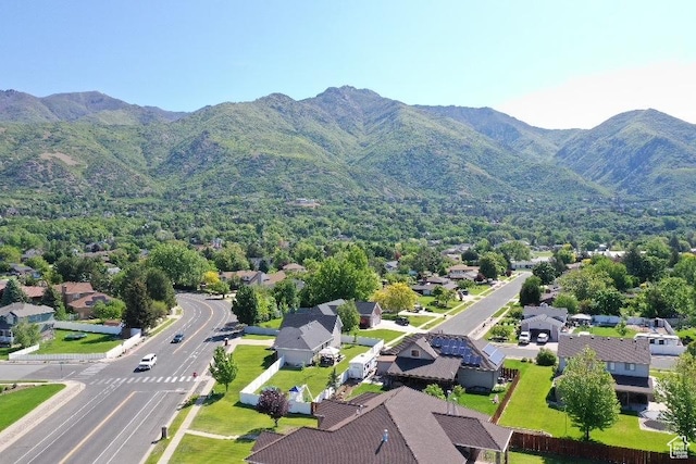 2025 E Skyline Dr, South Ogden, UT 84403 - aerial view of residential area with a mountain backdrop