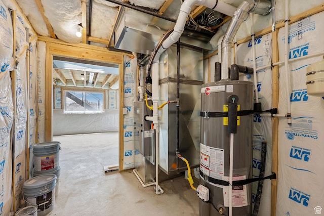 2409 W 3000 N, Farr West, UT 84404 - utility room featuring water heater
