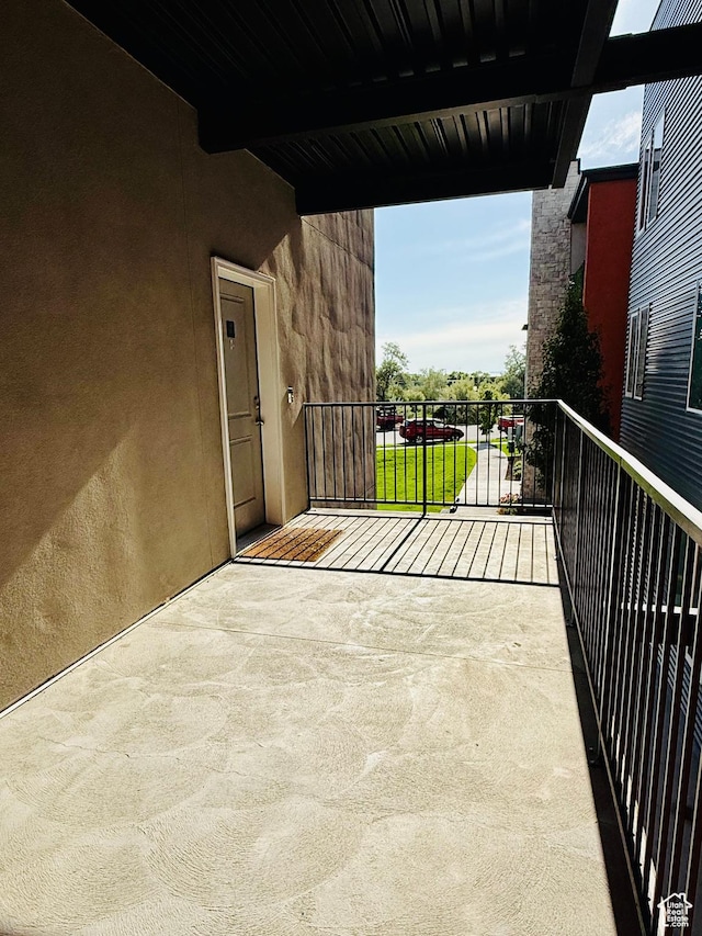 875 S Depot St Unit C211, Clearfield, UT 84015 - view of patio featuring a balcony