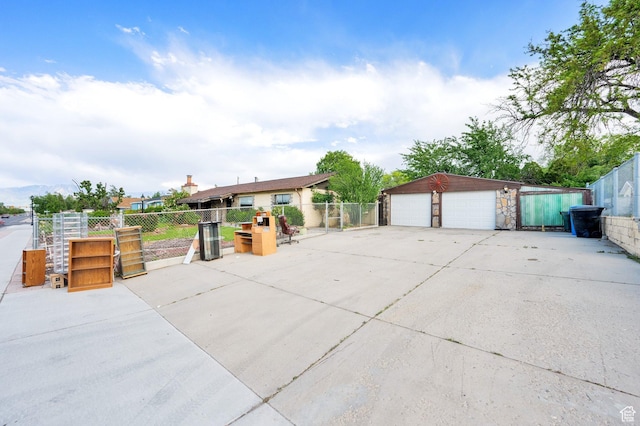 4655 W 4715 S, Salt Lake City, UT 84118 - view of front of property featuring a detached garage and an outdoor structure