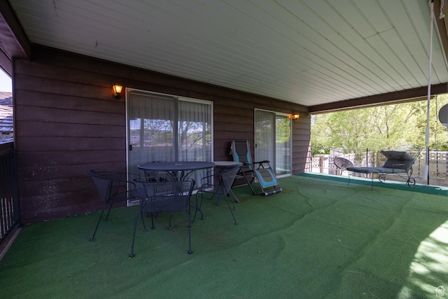 550 S 1500 W, Vernal, UT 84078 - view of patio featuring outdoor dining area