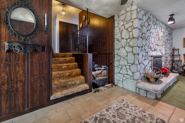 550 S 1500 W, Vernal, UT 84078 - staircase featuring tile patterned floors