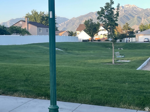 13778 S 2260 W, Riverton, UT 84065 - view of yard with a mountain view
