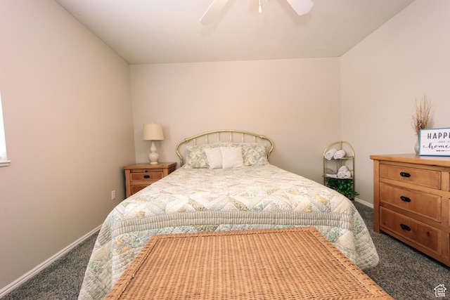 1969 N 275 W, Harrisville, UT 84414 - bedroom with carpet flooring, baseboards, and a ceiling fan