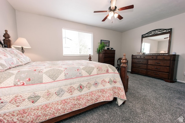 1969 N 275 W, Harrisville, UT 84414 - carpeted bedroom with ceiling fan