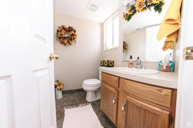 1969 N 275 W, Harrisville, UT 84414 - bathroom with vanity, toilet, and tile patterned flooring