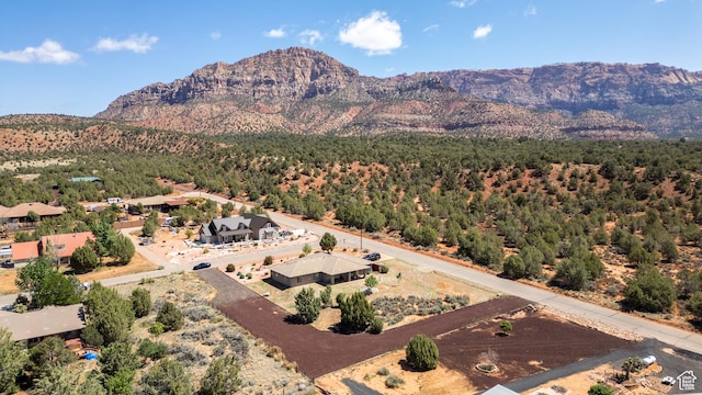 1374 E Big Pinion Ln, Apple Valley, UT 84737 - drone / aerial view of a mountainous background