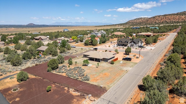 1374 E Big Pinion Ln, Apple Valley, UT 84737 - aerial view of residential area with a mountainous background