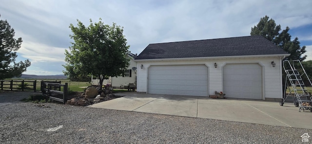 6897 S 4000 W, Benjamin, UT 84660 - view of detached garage