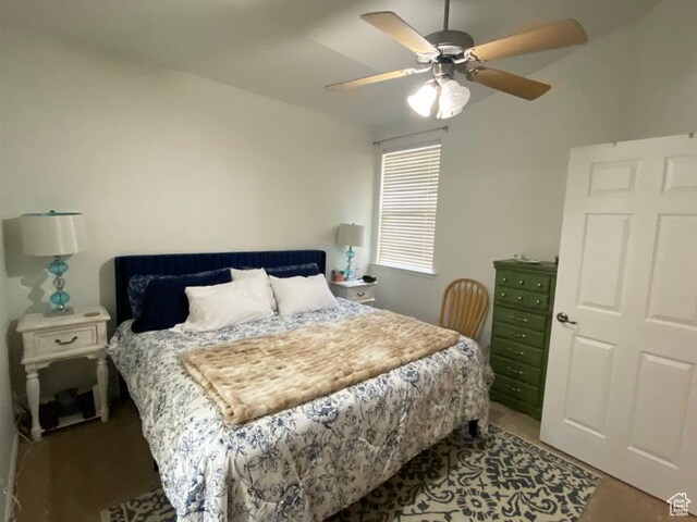 1052 S Canyon Meadows Dr Unit 4, Provo, UT 84606 - bedroom with ceiling fan