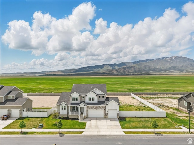 4823 N Canaan Peak Dr W, Eagle Mountain, UT 84005 - mountain view with rural landscape