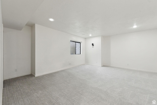 11603 S Fox Vista Dr, Draper, UT 84020 - carpeted spare room with recessed lighting and baseboards