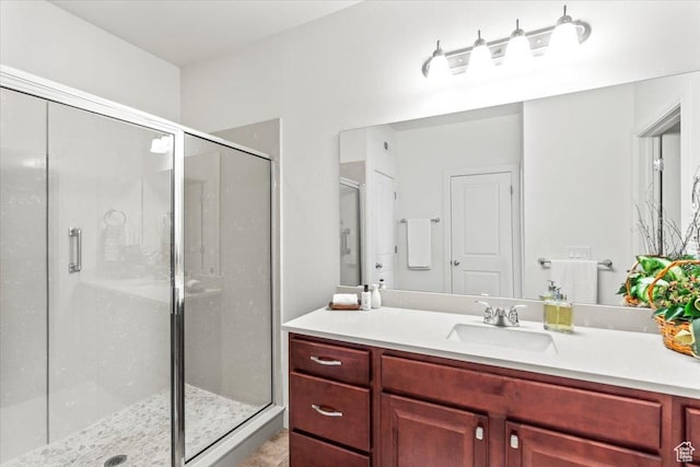 10616 S Topview Rd Unit 152, South Jordan, UT 84009 - bathroom featuring a shower stall and vanity